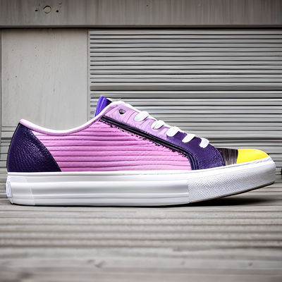 Biodegradable Women's Lace Up Shoes Rubber Outsole  Lining